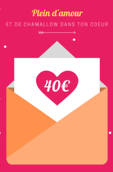 carte cadeau avec montant 40