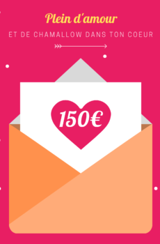 carte cadeau avec montant 150