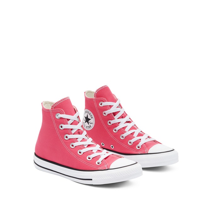 convers de couleur rose